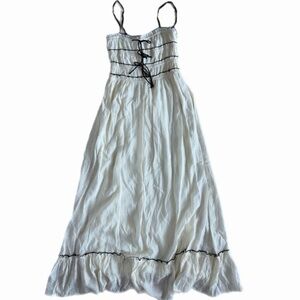 Ivory Dress with Black Details NWT